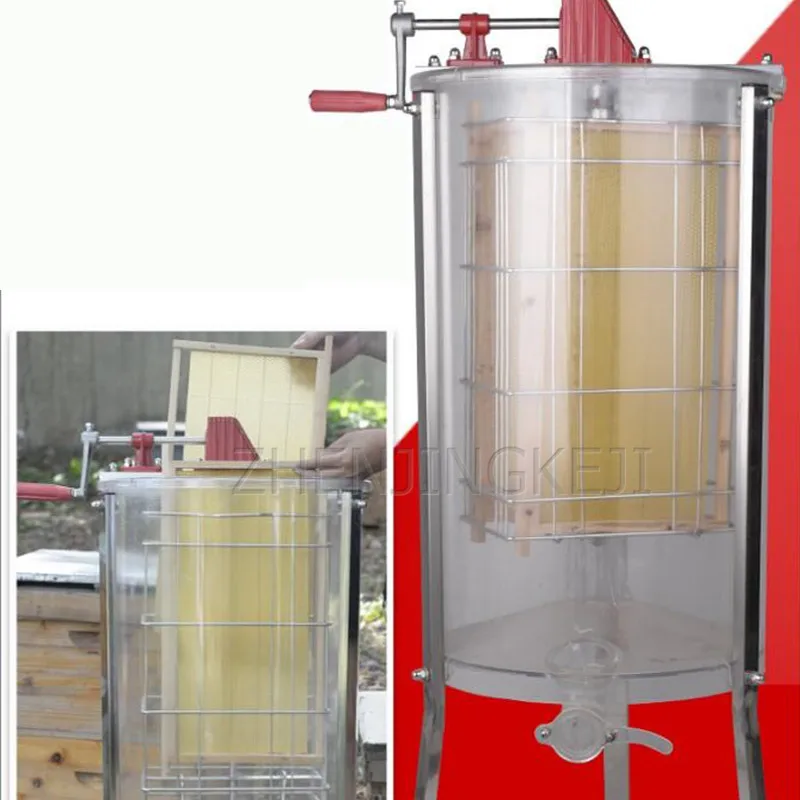 Commercial Manual Shake Honey Machine Fully Transparent Frame Stainless Steel Home Small Honey Bucket Food Processing Tools
Commercial Manual Shake Honey Machine Fully Transparent Frame Stainless Steel Home Small Honey Bucket Food Processing Tools