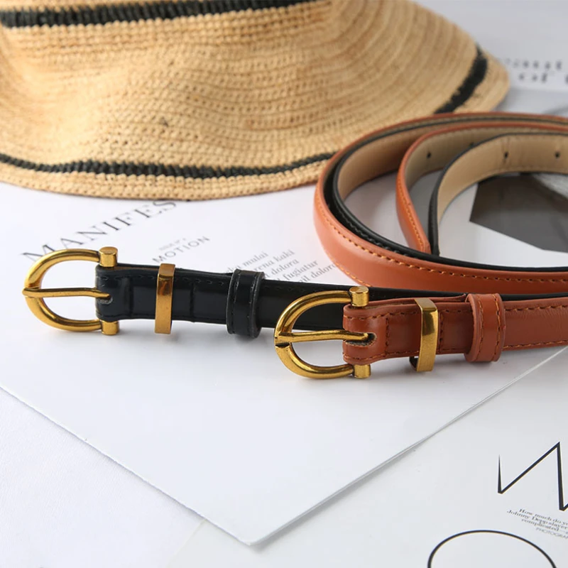 Belts for Women New Fashion Decorative Jeans for Girl Vintage Style Metal 2-piece Set with Narrow Belt Designer Belt Women
Belts for Women New Fashion Decorative Jeans for Girl Vintage Style Metal 2-piece Set with Narrow Belt Designer Belt Women