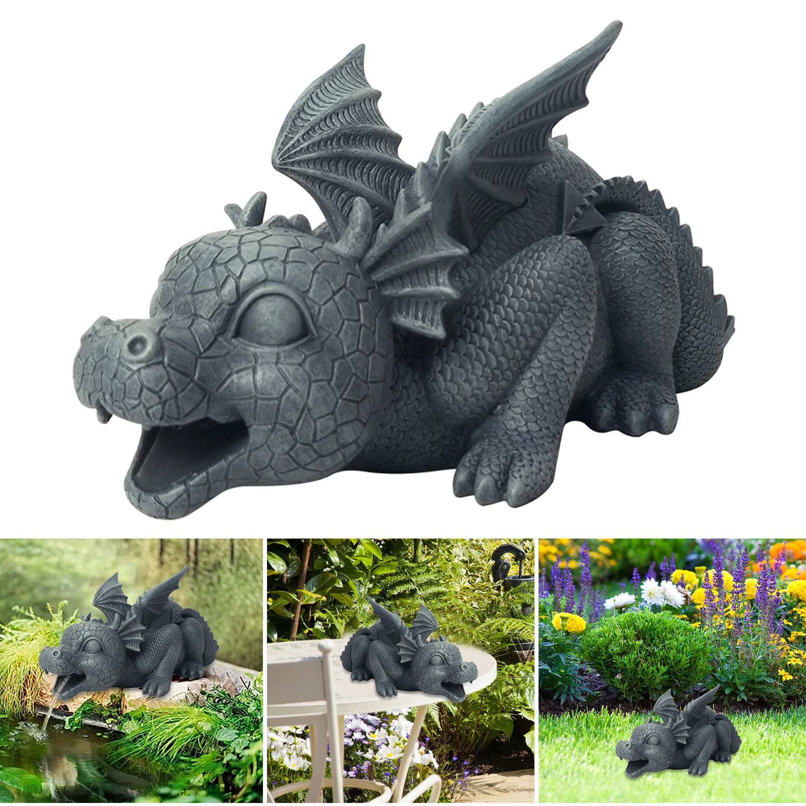 Creative Dinosaur Statue Cute Animals Resin Crafts Fountain Ornament for Home Garden Courtyard Decoration Jardin
Creative Dinosaur Statue Cute Animals Resin Crafts Fountain Ornament for Home Garden Courtyard Decoration Jardin