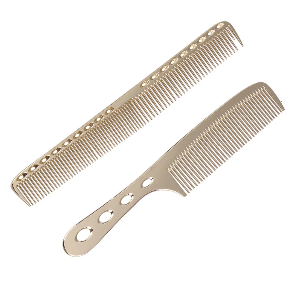 2Pcs Professional Stainless Steel Combs Fine Hairstyling Combs Hair Spray Organizer for Home Shop (S908: Rose + S909 Large
2Pcs Professional Stainless Steel Combs Fine Hairstyling Combs Hair Spray Organizer for Home Shop (S908: Rose + S909 Large