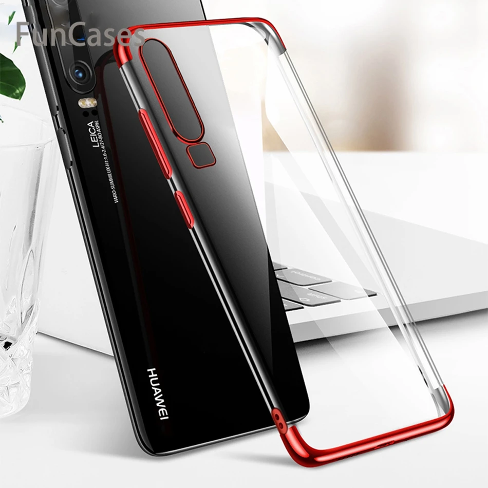 Мягкий силиконовый чехол из ТПУ с покрытием для huawei Honor 20 Pro 10 Lite 8X 8C P30 P20 mate 30 P Smart