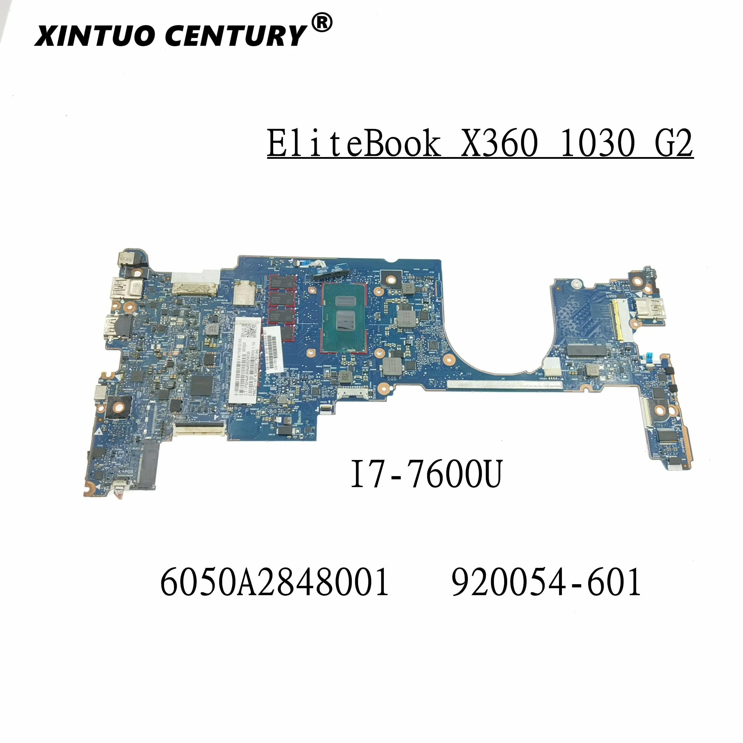 

6050A2848001-MB-A01 920054-601 материнская плата для ноутбука HP EliteBook x360 1030 G2 13,3 "SR33Z i7-7600U 16 ГБ Встроенная GMA HD 620 работы