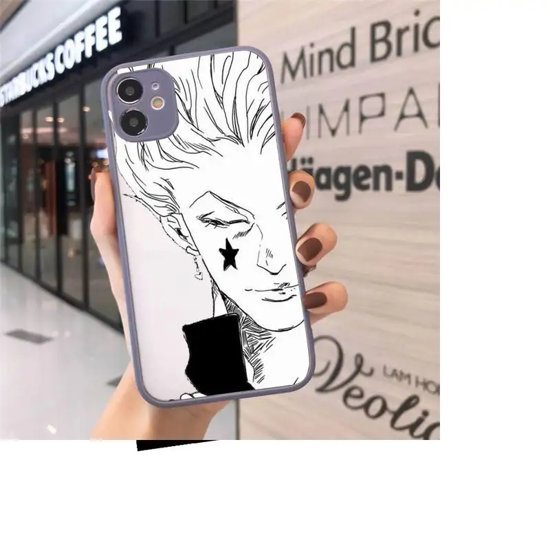 Hisoka Anime Hunter X hunter Phone Cases Matte Transparent For iPhone 12 Mini 11 Pro XR XS Max 7 8 Plus
Hisoka Anime Hunter X hunter Phone Cases Matte Transparent For iPhone 12 Mini 11 Pro XR XS Max 7 8 Plus