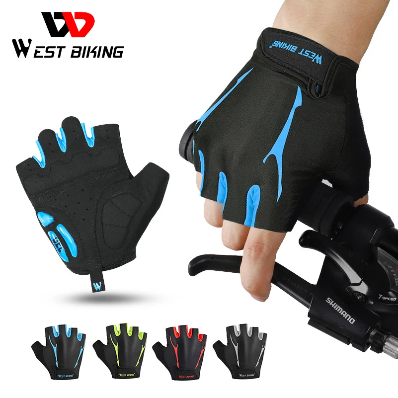 WEST BIKING Half Finger Cycling Gloves Anti Slip Breathable MTB Road Bicycle Gloves Men Women Outdoor Sports Bike Cycling Gloves
WEST BIKING Half Finger Cycling Gloves Anti Slip Breathable MTB Road Bicycle Gloves Men Women Outdoor Sports Bike Cycling Gloves