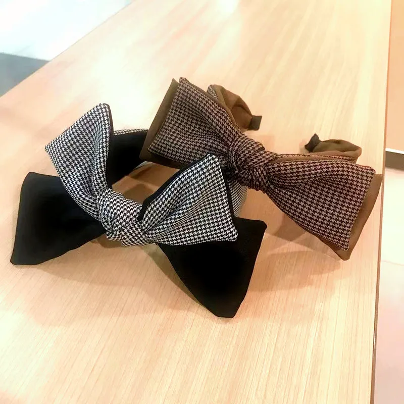 Fabric Headband for Women Girl Korean Vintage Plaid Big Bow Knot Wide Hairband Fashion Hair Accessories Wholesale
Fabric Headband for Women Girl Korean Vintage Plaid Big Bow Knot Wide Hairband Fashion Hair Accessories Wholesale