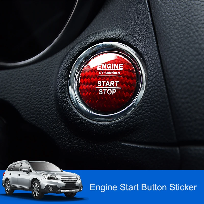 QHCP For Subaru Outback Forester Legacy XV BRZ Carbon Fiber Start Stop Engine Switch Button Cover Ignition Device Decor Stickers
QHCP For Subaru Outback Forester Legacy XV BRZ Carbon Fiber Start Stop Engine Switch Button Cover Ignition Device Decor Stickers