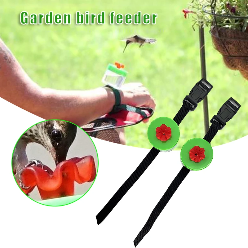 Hummingbird Wrist Feeder Hand Feed Hummingbirds Bracelet with Adjustable Strap Get up Close and Personal with Nature GRSA889
Hummingbird Wrist Feeder Hand Feed Hummingbirds Bracelet with Adjustable Strap Get up Close and Personal with Nature GRSA889