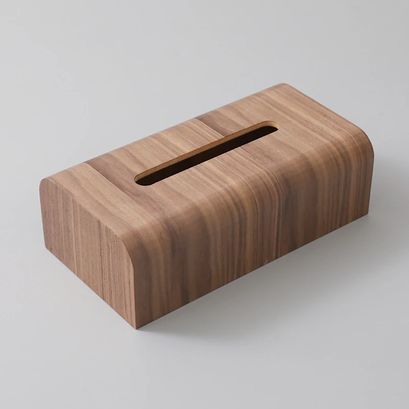 Walnut Wood Tissue Box Kitchen Bathroom Paper Table Creative Desktop Storage Box Simple Living Room Tissue Boxes 
Walnut Wood Tissue Box Kitchen Bathroom Paper Table Creative Desktop Storage Box Simple Living Room Tissue Boxes