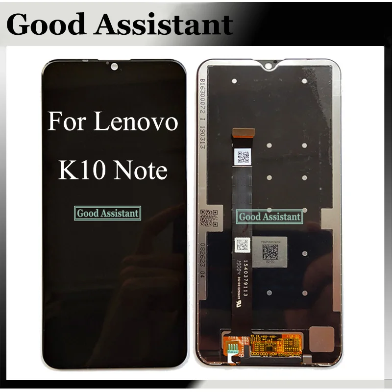 100% тедд оригинальный черный 6 3 дюймов для Lenovo K10 Note K10Note L38111 ЖК-дисплей сенсорный