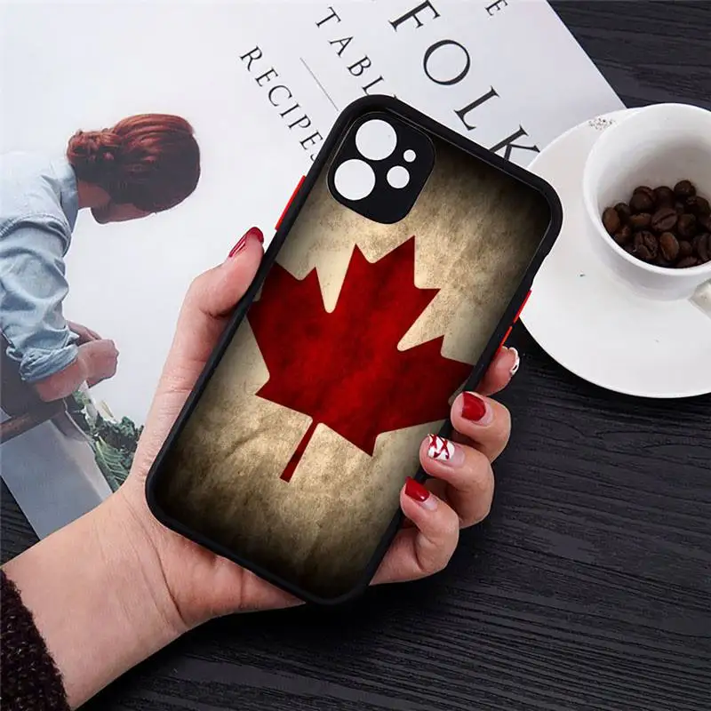 Canada Canadian Flag CA Banner Phone Case Transparent Matte for iPhone 7 8 11 12 s mini pro X XS XR MAX Plus cover funda
Canada Canadian Flag CA Banner Phone Case Transparent Matte for iPhone 7 8 11 12 s mini pro X XS XR MAX Plus cover funda