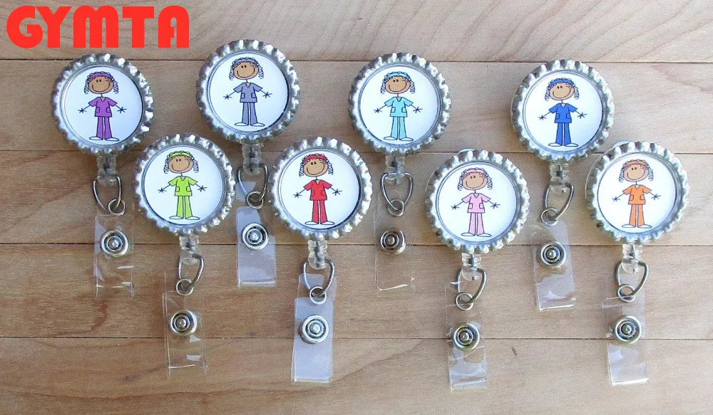 3 шт., выдвижная катушка для удостоверения личности афроамериканской медсестры
3 шт., выдвижная катушка для удостоверения личности афроамериканской медсестры