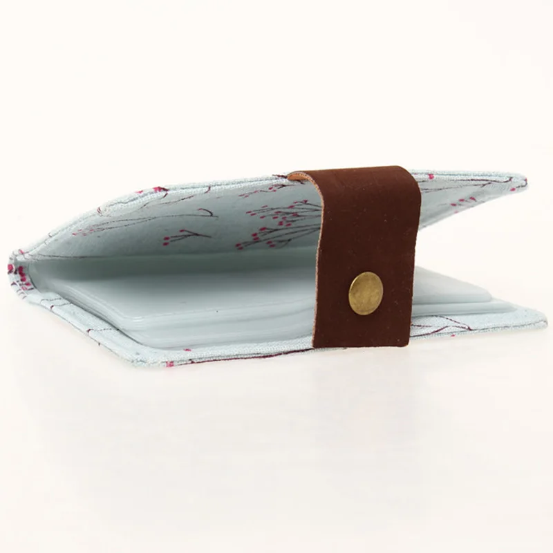 New Floral Canvas Ladies Card Package Creative Cloth Credit Card Holder Business Card Holder Women's Cardholders Bag
New Floral Canvas Ladies Card Package Creative Cloth Credit Card Holder Business Card Holder Women's Cardholders Bag