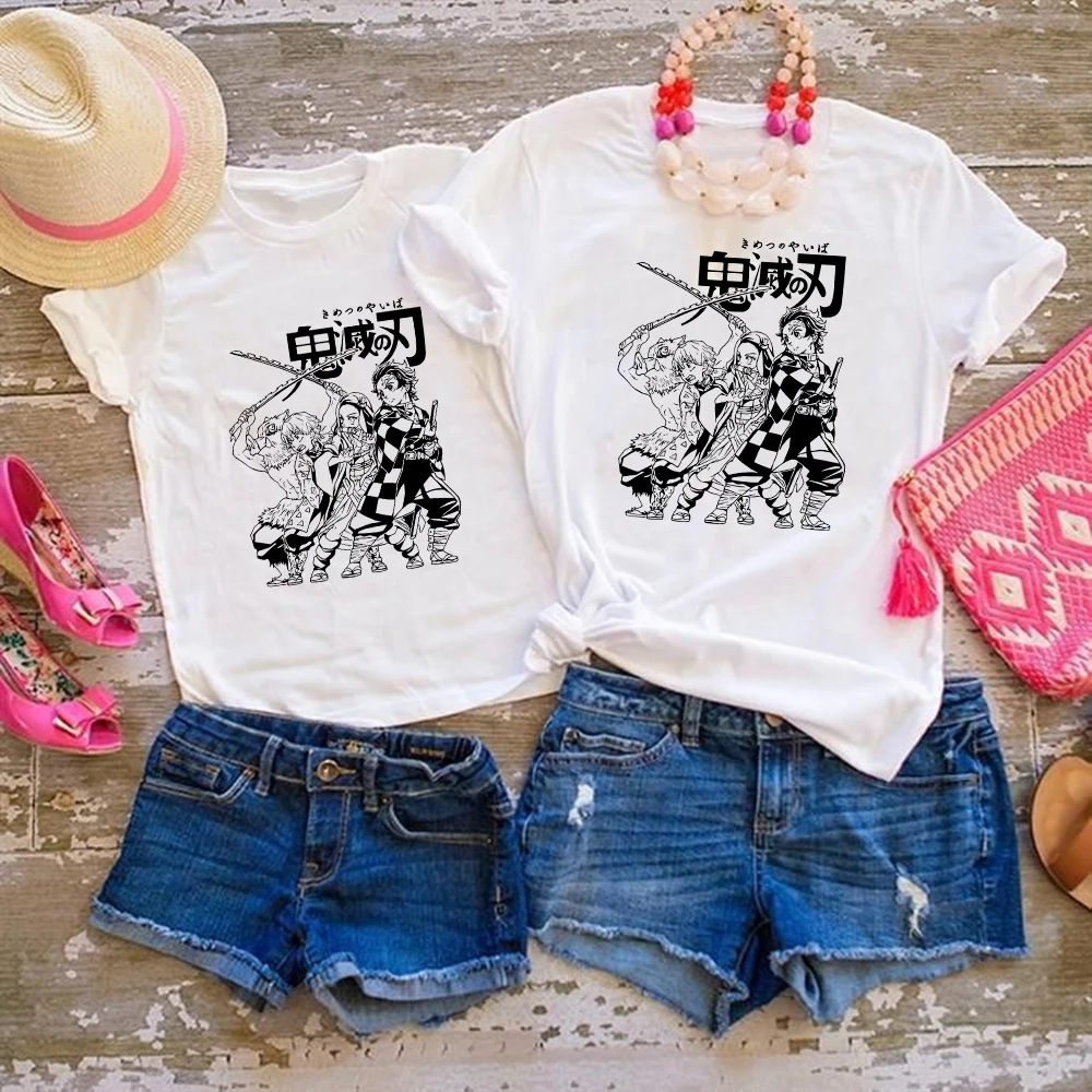 Demon Slayer Passionate Printed Shirt Family Look Exquisite T Shirt Hot Selling Short Sleeve Mama and Daughter 2021 Summer Top
Demon Slayer Passionate Printed Shirt Family Look Exquisite T Shirt Hot Selling Short Sleeve Mama and Daughter 2021 Summer Top