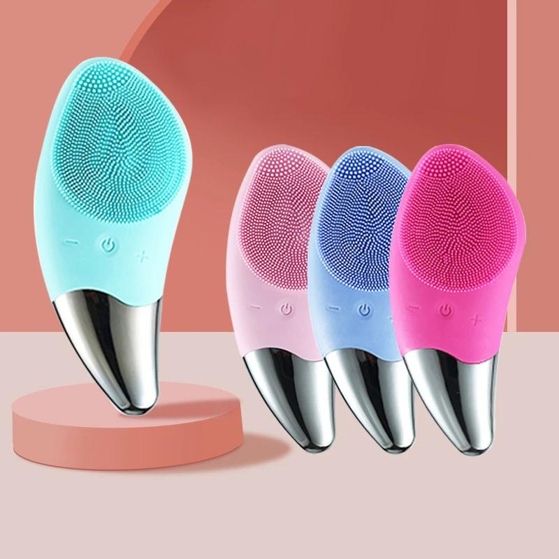 PAQIN Mini Silicone Electric Face Cleansing Brush Facial Cleanser Sonic Facial Cleansing Brush Care Tools For Massager
PAQIN Mini Silicone Electric Face Cleansing Brush Facial Cleanser Sonic Facial Cleansing Brush Care Tools For Massager