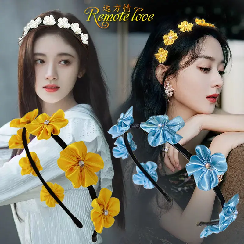 Colorful flashing diamond flower headband female exquisite design sweet hair hoop headwear Wholesale / Drop Shipping
Colorful flashing diamond flower headband female exquisite design sweet hair hoop headwear Wholesale / Drop Shipping