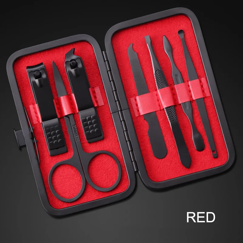 7 Pcs Stainless Steel Nail Clipper Manicure Pedicure Nail Tools Set with Case CIN6 899
7 Pcs Stainless Steel Nail Clipper Manicure Pedicure Nail Tools Set with Case CIN6 899