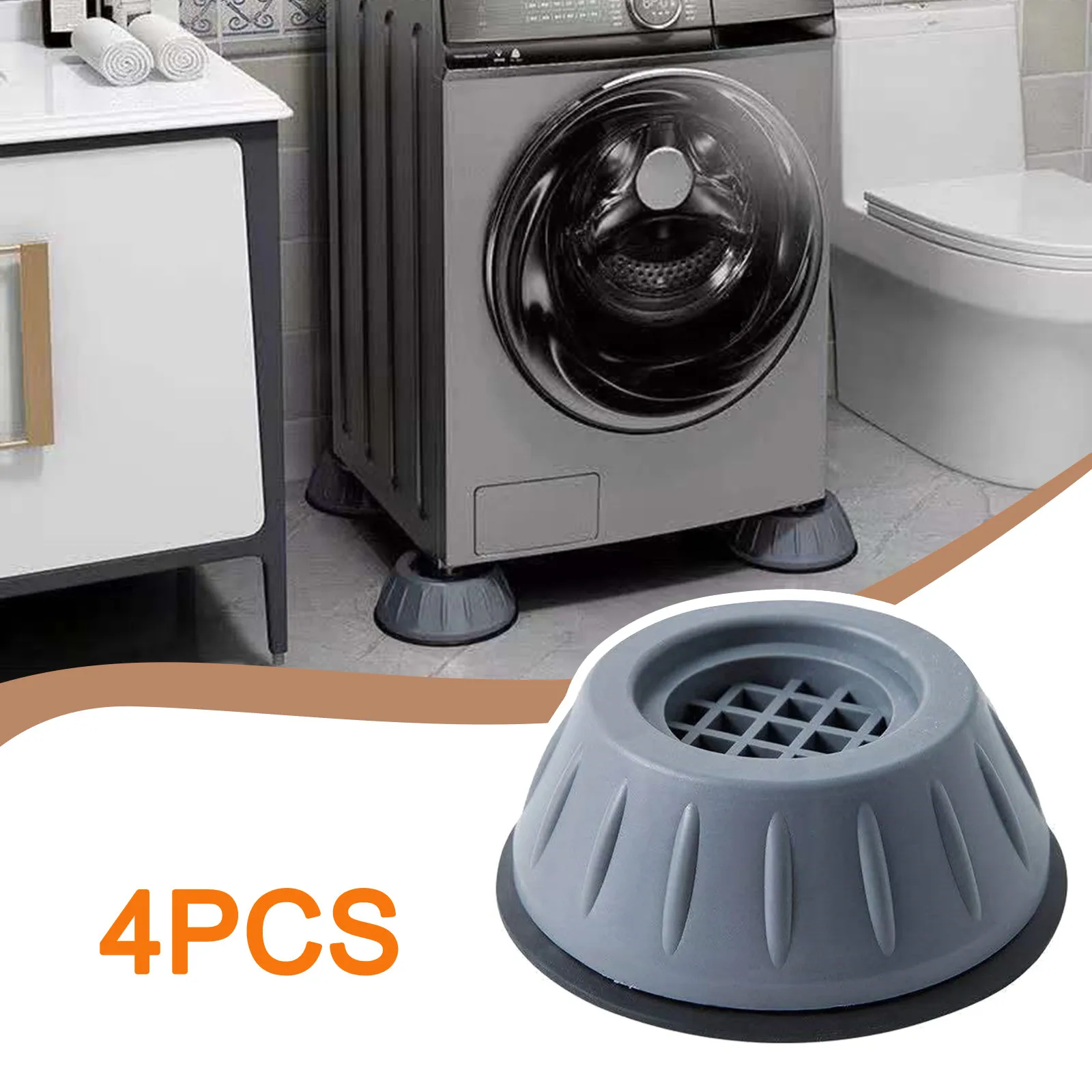 4pcs Washing Machine Anti-vibration Mute Protection Mat Universal Anti-skid Foot Pad Dryer Bath Mats Bathroom Tool Для Ванной Ко
4pcs Washing Machine Anti-vibration Mute Protection Mat Universal Anti-skid Foot Pad Dryer Bath Mats Bathroom Tool Для Ванной Ко