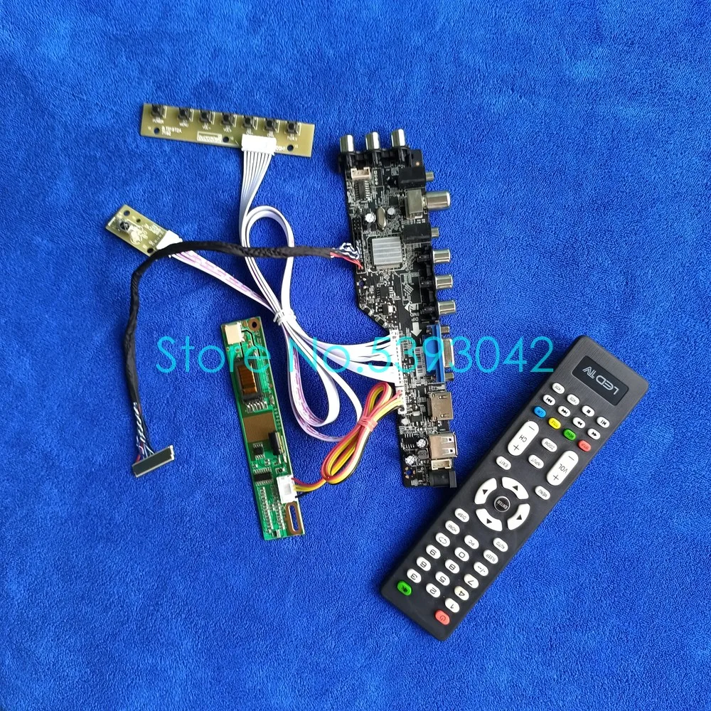 For N156B3-L01/L02/L03/L04/L0A/L0B USB+AV LVDS 30-Pin DVB-T 1CCFL 1366*768 3663 Digital Signal Screen Controller Board Kit
For N156B3-L01/L02/L03/L04/L0A/L0B USB+AV LVDS 30-Pin DVB-T 1CCFL 1366*768 3663 Digital Signal Screen Controller Board Kit