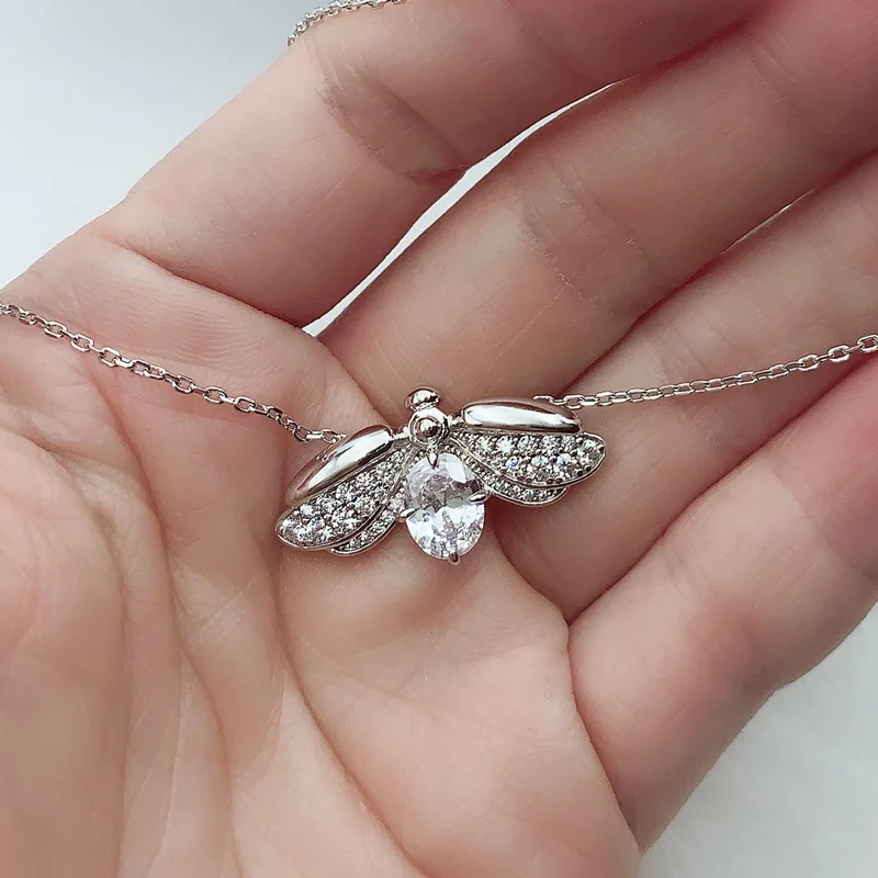 Original Hot Sale High Quality 925 Sterling Silver Large Insect Pendant Necklace Ladies Logo 1:1 Brand Jewelry Holiday Gift
Original Hot Sale High Quality 925 Sterling Silver Large Insect Pendant Necklace Ladies Logo 1:1 Brand Jewelry Holiday Gift