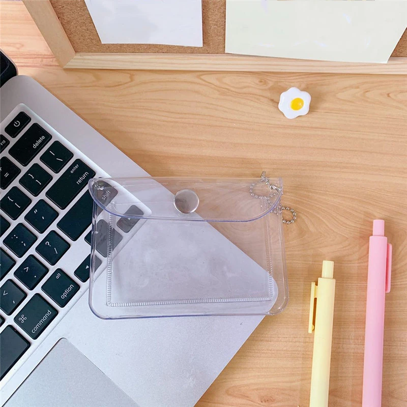 Unisex Coin Purse Id Card Holder Wallet Transparent Waterproof PVC Credit Card Holder Purse Bags Women Organizer Case Hot Sale
Unisex Coin Purse Id Card Holder Wallet Transparent Waterproof PVC Credit Card Holder Purse Bags Women Organizer Case Hot Sale