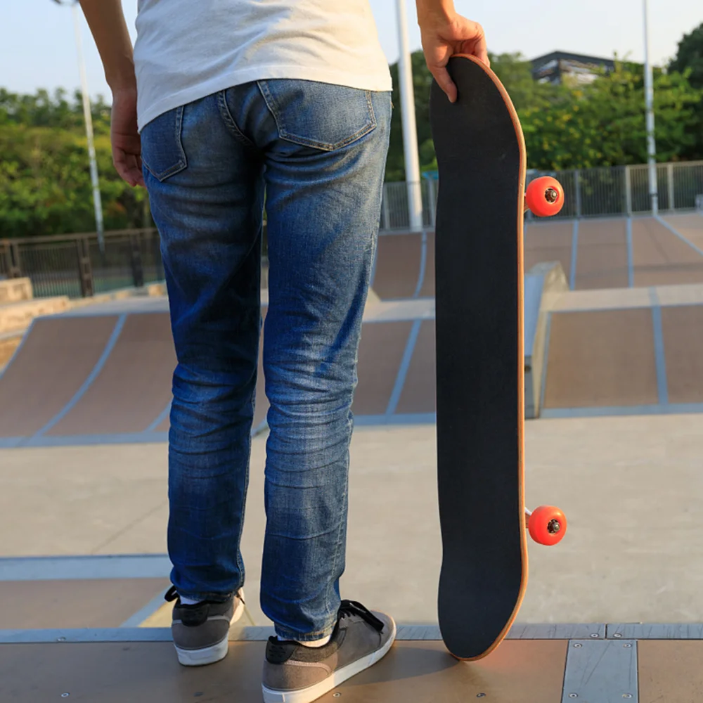 VORCOOL Skateboard Grip Tape Sheet Sandpaper for Rollerboard Stairs Pedal Wheelchair 80x20cm (Black, Random Protective Fi
VORCOOL Skateboard Grip Tape Sheet Sandpaper for Rollerboard Stairs Pedal Wheelchair 80x20cm (Black, Random Protective Fi