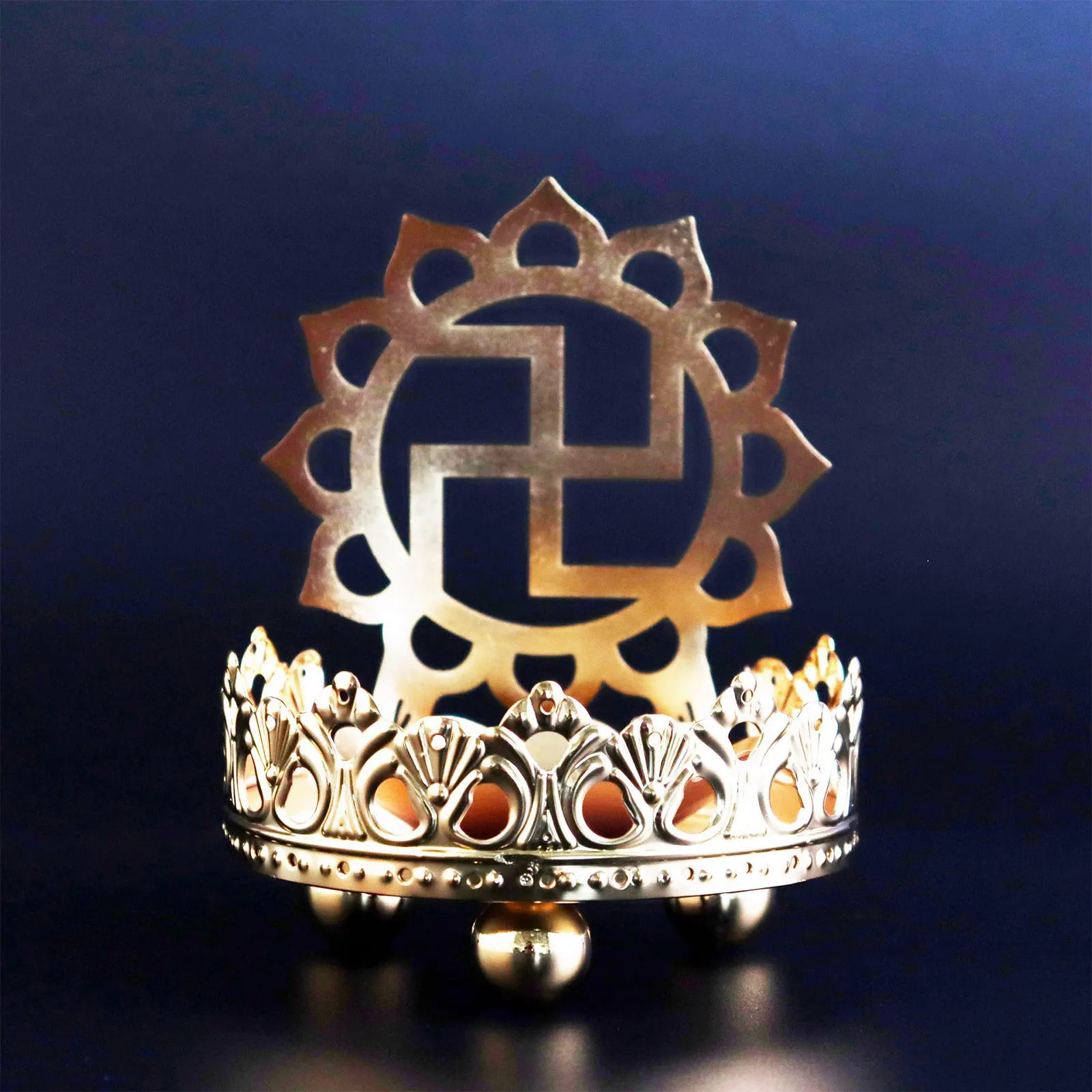 Candle Holder Buddhist Alloy Hollow Carve Butter Lamp Stand Home Decoration Crafts(Golden) For Home Decor
Candle Holder Buddhist Alloy Hollow Carve Butter Lamp Stand Home Decoration Crafts(Golden) For Home Decor