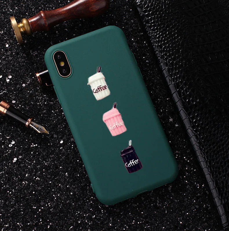 Чехол для Vivo Y17 Y15 Y12 V11 V11i Y91 Y91i Y95 Y81 Y81i Z1 V15 X27 Pro 3D милые Кофе чашка мягкий ТПУ