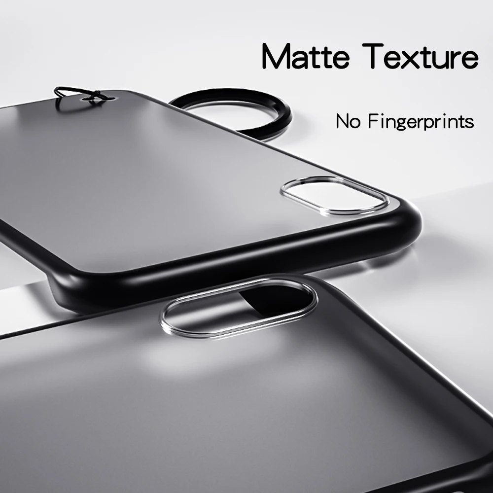 SMORSS Ультратонкий чехол для телефона без полей iPhone X XS Max 11 pro прозрачный