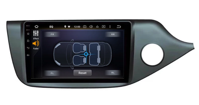 Автомобильный радиоприемник 1din Android10 для kia CEED правосторонний 2012-2018