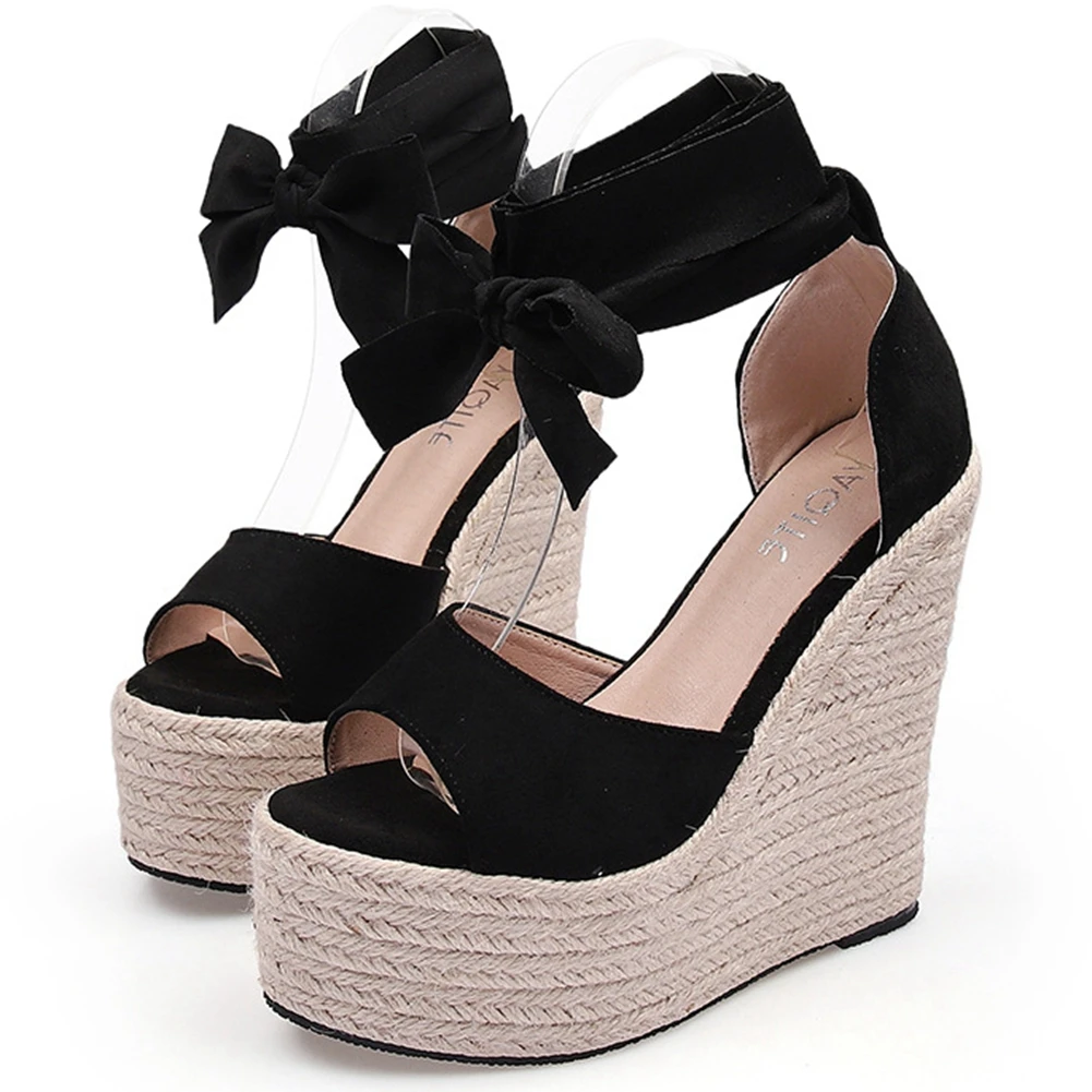 SaraIris Ankle Cross Strap Sandals Women Peep Toe Fish Mouth Solid Color Sandals Ladies Popular Famale Platform Wedges Shoes
SaraIris Ankle Cross Strap Sandals Women Peep Toe Fish Mouth Solid Color Sandals Ladies Popular Famale Platform Wedges Shoes