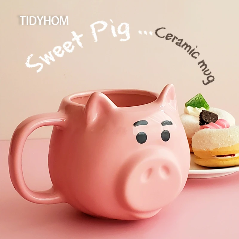 550ml Large-Capacity Little Pink Pig Cartoon Milk Coffee Cup Cute Girl With Spoon Can Be Microwave-Heated Mug Creative Gift
550ml Large-Capacity Little Pink Pig Cartoon Milk Coffee Cup Cute Girl With Spoon Can Be Microwave-Heated Mug Creative Gift