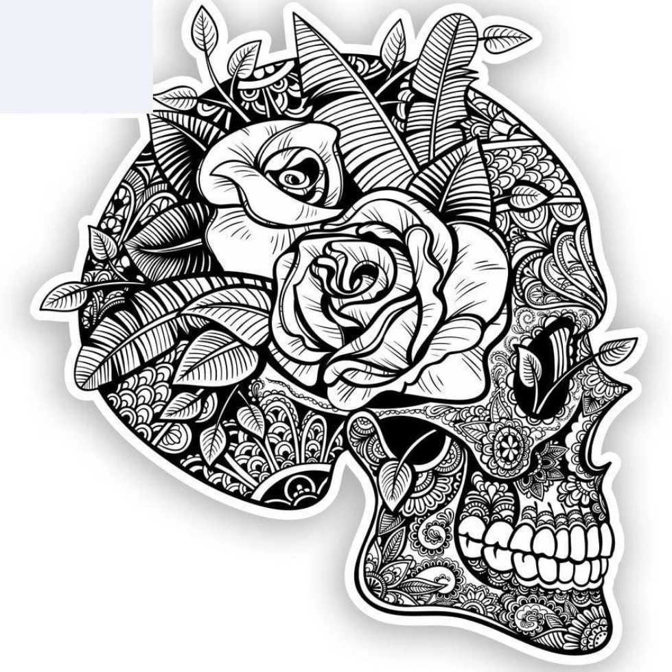 Skull Car Stickers Mexico Festival Day of The Dead Decal Auto Motorcycle Accessories Waterproof Sunscreen Vinyl Decal,15cm*15cm
Skull Car Stickers Mexico Festival Day of The Dead Decal Auto Motorcycle Accessories Waterproof Sunscreen Vinyl Decal,15cm*15cm