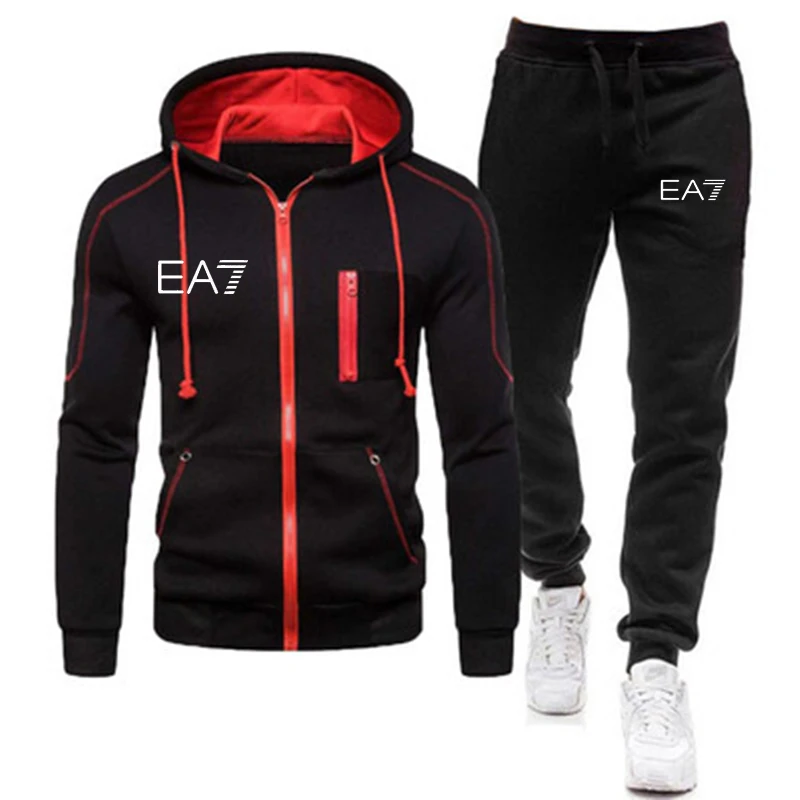 2021TULX autumn and winter new casual fashion men's sets zipper hooded sports suit printed long-sleeved trousers two-piece suit
2021TULX autumn and winter new casual fashion men's sets zipper hooded sports suit printed long-sleeved trousers two-piece suit