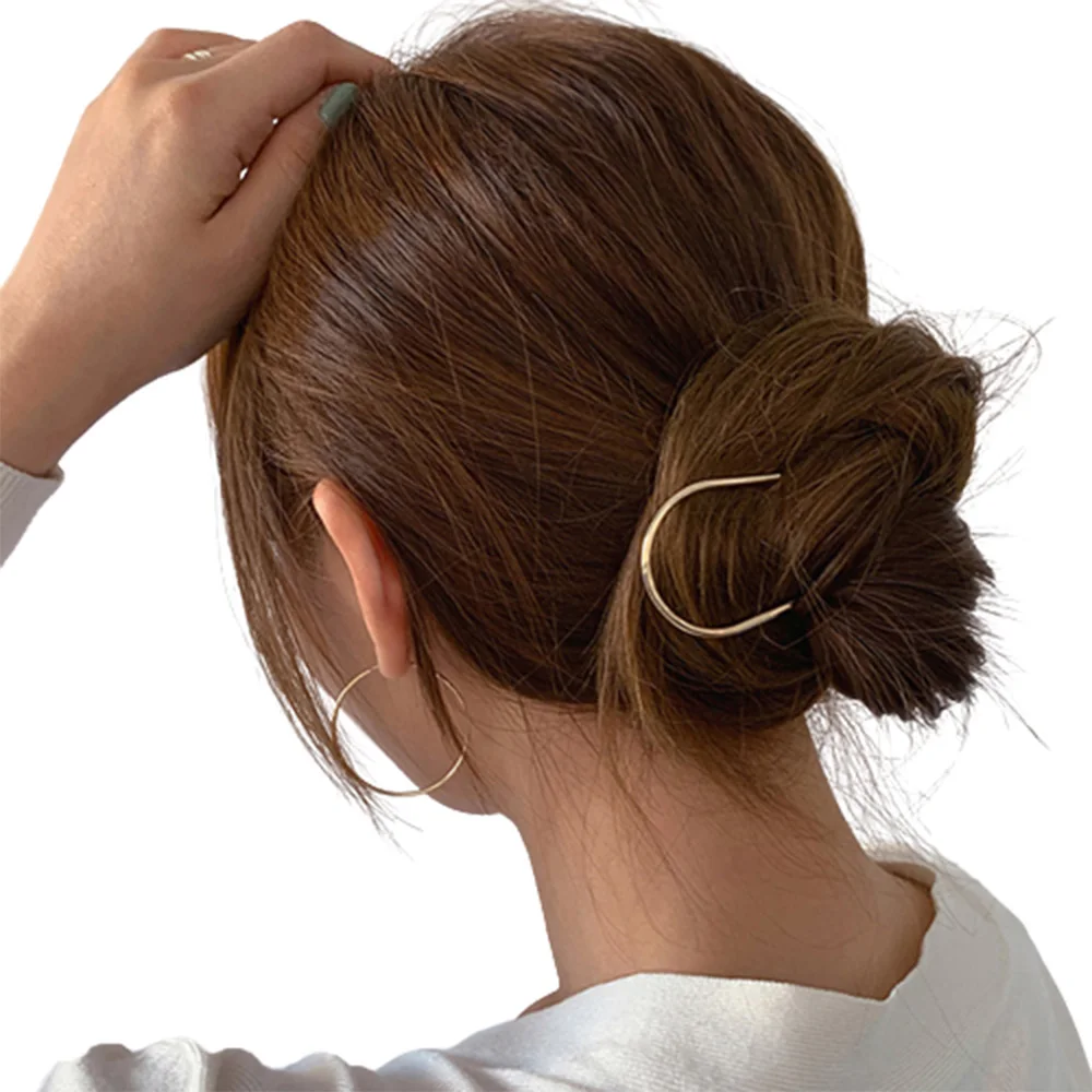 Simple U Shape Hair Clips Pins For Women Girls Hair Styling Tools Fashion Hairpins Metal Headwear Geometric Hair Accessories
Simple U Shape Hair Clips Pins For Women Girls Hair Styling Tools Fashion Hairpins Metal Headwear Geometric Hair Accessories