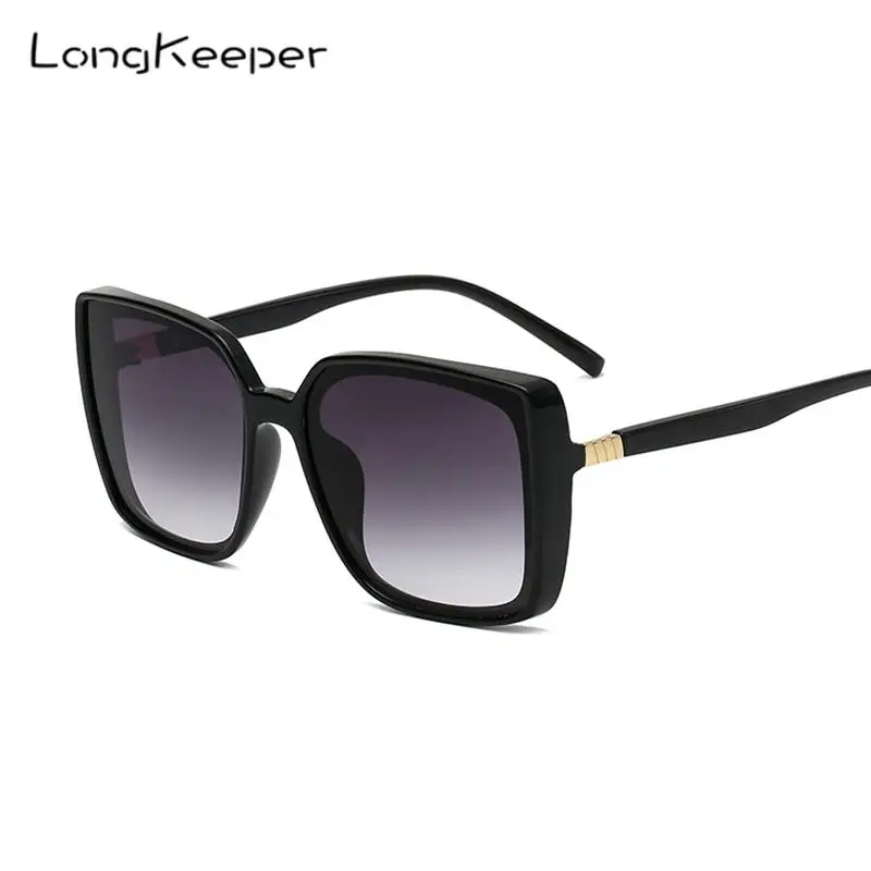 LongKeeper Black Square Oversized Sunglasses Women Big Frame Sun Glasses Female Oculos Ladies' Gradient Eyeglasses Gafas UV400
LongKeeper Black Square Oversized Sunglasses Women Big Frame Sun Glasses Female Oculos Ladies' Gradient Eyeglasses Gafas UV400