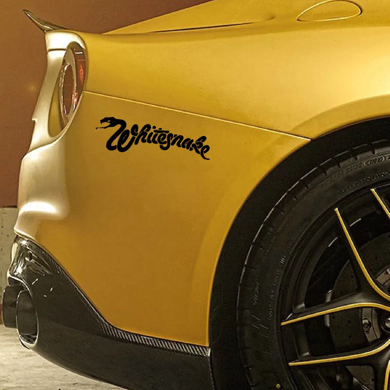 Creative Whitesnake Rock Warning Sign Car Sticker Accessories Vinyl PVC 18cm*5cm Motorcycle Waterproof Car Styling Decal
Creative Whitesnake Rock Warning Sign Car Sticker Accessories Vinyl PVC 18cm*5cm Motorcycle Waterproof Car Styling Decal