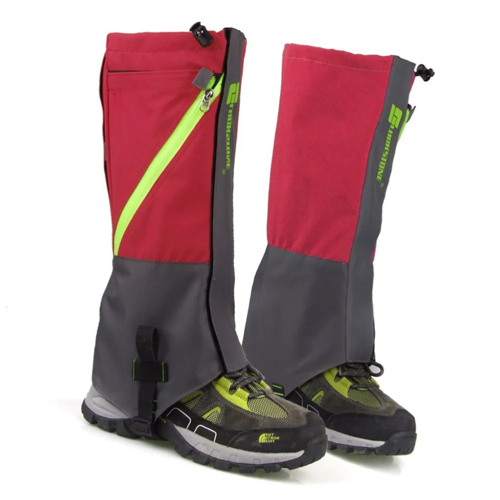 Pair of Waterproof Snow Legging Gaiters Leg Covers for Outdoor Walking / Hiking / Climbing (Red)
Pair of Waterproof Snow Legging Gaiters Leg Covers for Outdoor Walking / Hiking / Climbing (Red)