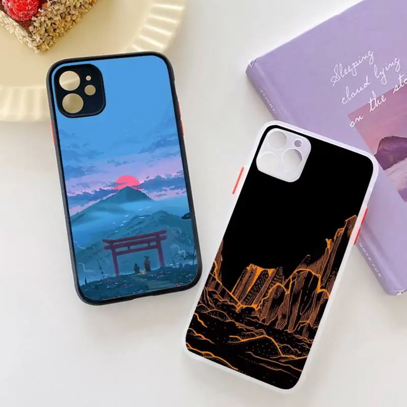 Travel mountain lanscape hand painted Phone Case matte transparent For iphone 7 8 11 12 plus mini x xs xr pro max cover
Travel mountain lanscape hand painted Phone Case matte transparent For iphone 7 8 11 12 plus mini x xs xr pro max cover
