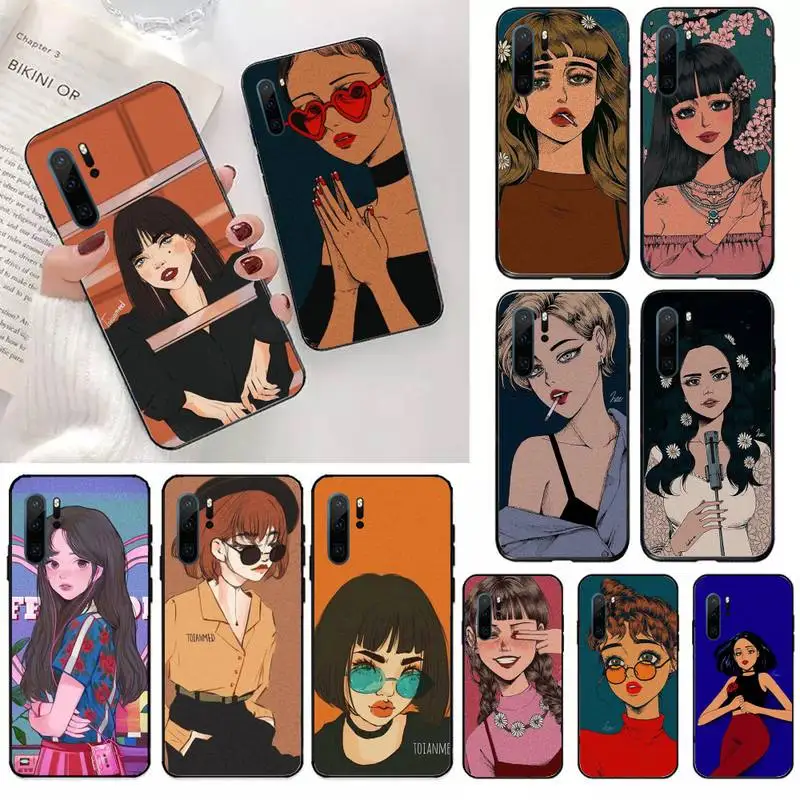 Japanese Anime illustration Girl Phone Case For Huawei honor Mate 10 20 30 40 i 9 8 pro x Lite P smart 2019 Y5 2018 nova 5t
Japanese Anime illustration Girl Phone Case For Huawei honor Mate 10 20 30 40 i 9 8 pro x Lite P smart 2019 Y5 2018 nova 5t