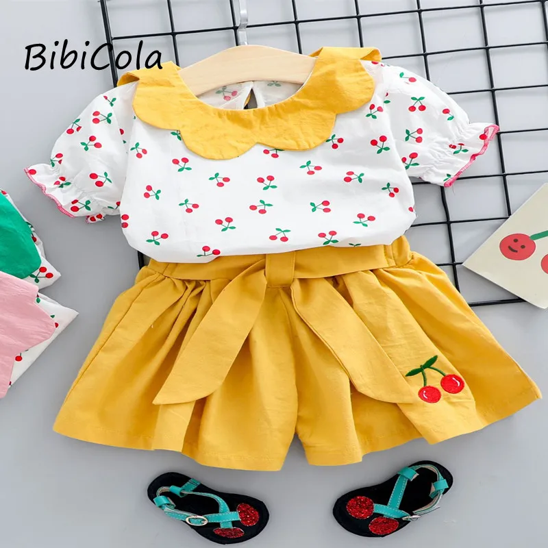 BibiCola New 2021 Baby Girls clothing sets lovely Baby girls clothes set 2pcs tops and white shorts for girls summer clothes
BibiCola New 2021 Baby Girls clothing sets lovely Baby girls clothes set 2pcs tops and white shorts for girls summer clothes