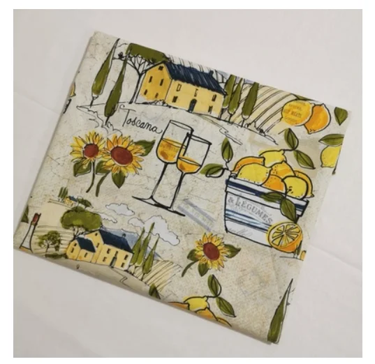 Beautiful 100% Cotton Fabric Cartoon Lemon Sunflowers Drink Leisure Digital Print Sewing Material DIY Home Patchwork Clothing
Beautiful 100% Cotton Fabric Cartoon Lemon Sunflowers Drink Leisure Digital Print Sewing Material DIY Home Patchwork Clothing