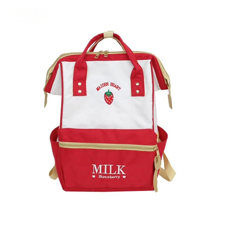 Japanese Style Backpack Harajuku Cute School Backpacks for Teenage Girls Kawaii Strawberry Clip Laptop Back Pack School Bag
Japanese Style Backpack Harajuku Cute School Backpacks for Teenage Girls Kawaii Strawberry Clip Laptop Back Pack School Bag