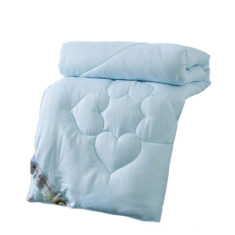 New 100% Silk Duvets Four seasons Universal Heart print Warm quilt for king queen twin size Handmade bedding Quilting Comforter
New 100% Silk Duvets Four seasons Universal Heart print Warm quilt for king queen twin size Handmade bedding Quilting Comforter