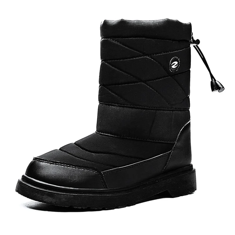 Waterproof Winter Boots Men Women Fashion Warm Fur Round Toe Slip On Mid Calf Boots Outdoor Casual Walking Shoes Unisex Footwear
Waterproof Winter Boots Men Women Fashion Warm Fur Round Toe Slip On Mid Calf Boots Outdoor Casual Walking Shoes Unisex Footwear