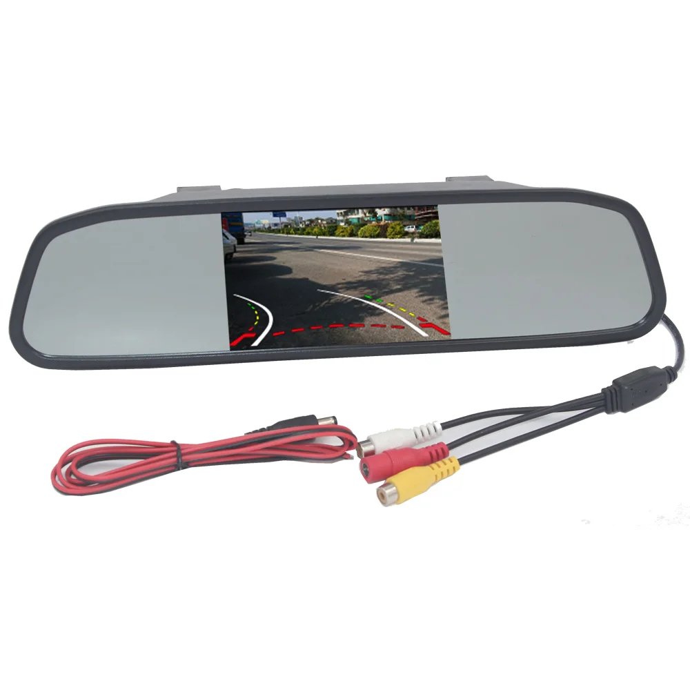 Car Rearview Mirror Monitor HD Video Auto Parking Monitor TFT LCD Screen 4.3 or 5 inch display with retail box
Car Rearview Mirror Monitor HD Video Auto Parking Monitor TFT LCD Screen 4.3 or 5 inch display with retail box