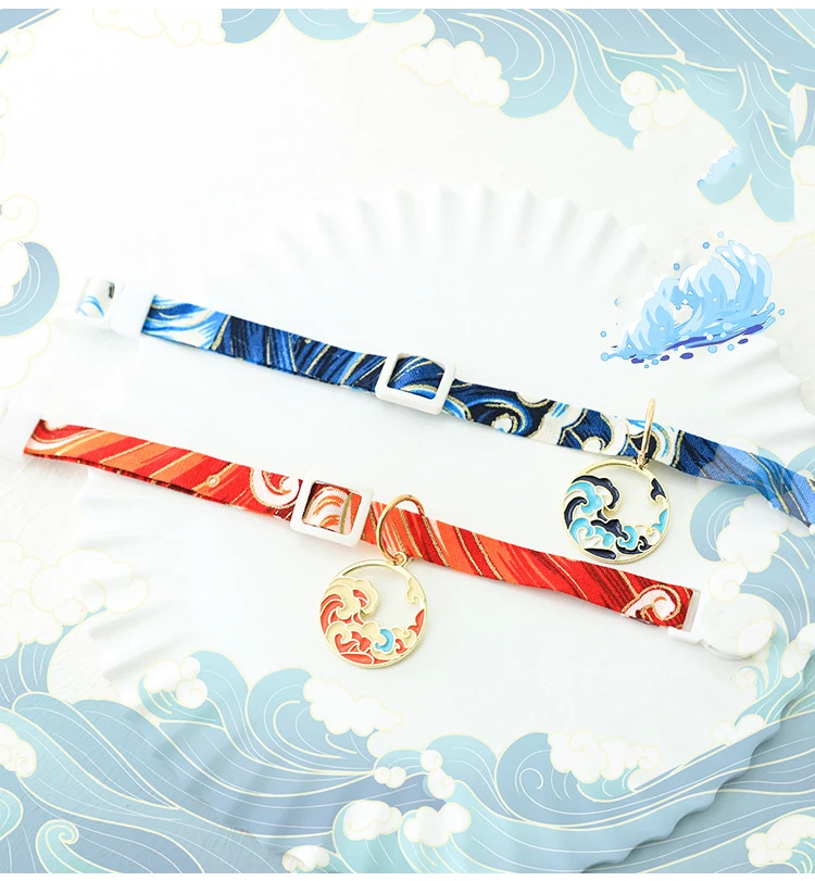 1PCS New Chinese Zephyr Wave Ripples Cat Collar Adjustable Fashion Dog Collar Hollow Pendant Pet Necklace Original Design S M L
1PCS New Chinese Zephyr Wave Ripples Cat Collar Adjustable Fashion Dog Collar Hollow Pendant Pet Necklace Original Design S M L