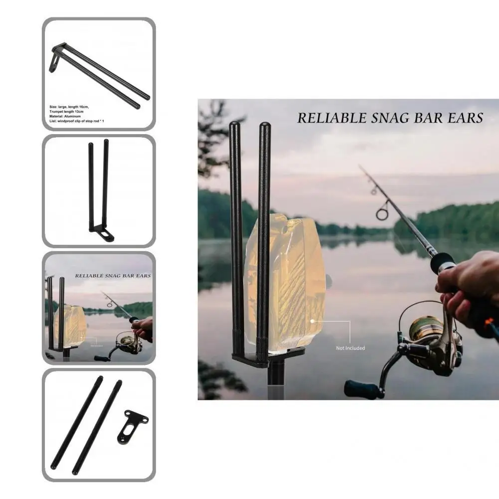Excellent Fishing Snag Ear Reliable Lightweight Aluminum Bite Alarm Windproof Stick Fishing Snag Bar Windproof Clip
Excellent Fishing Snag Ear Reliable Lightweight Aluminum Bite Alarm Windproof Stick Fishing Snag Bar Windproof Clip