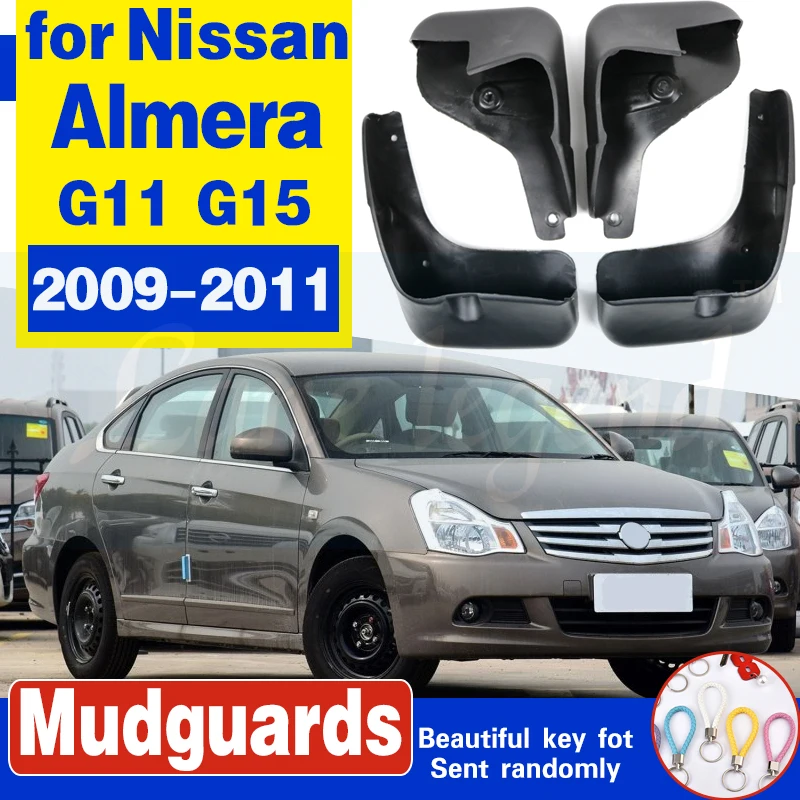 Car Mud Flaps For Nissan Almera G11 Russia Version / Sylphy 2009-2011 Splash Guards Mud Flap Mudguards Fender G15 2010
Car Mud Flaps For Nissan Almera G11 Russia Version / Sylphy 2009-2011 Splash Guards Mud Flap Mudguards Fender G15 2010