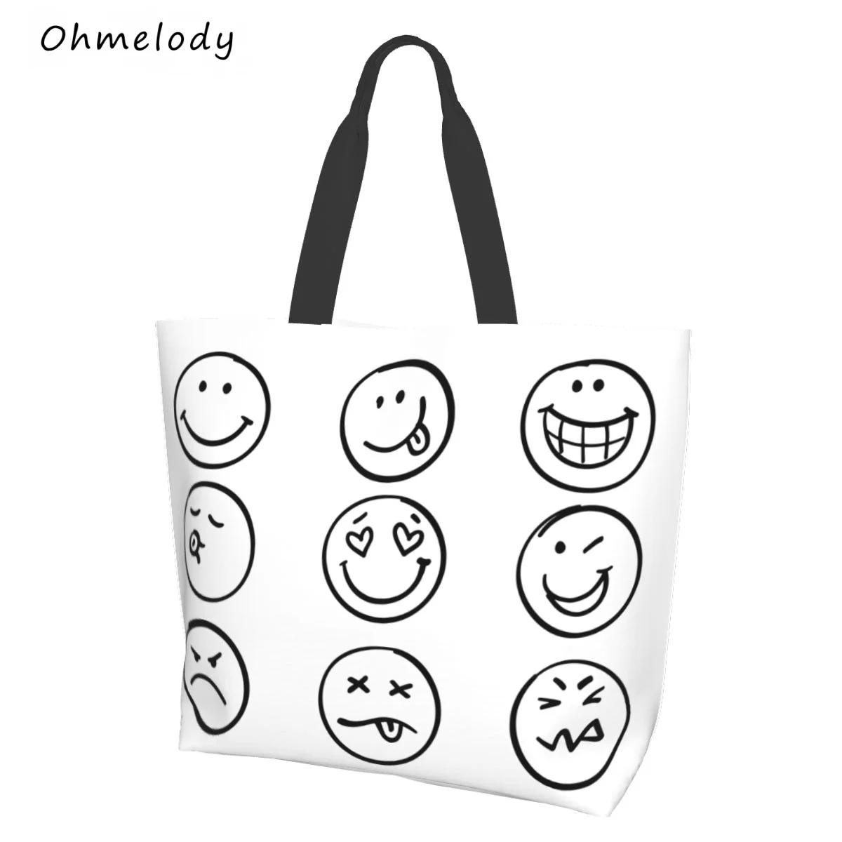 Classic Designer Smile Face New Beach Tote Bag Women Summer Large Capacity Shoulder Bag Handbag Shopping Bags Travelling Totes
Classic Designer Smile Face New Beach Tote Bag Women Summer Large Capacity Shoulder Bag Handbag Shopping Bags Travelling Totes