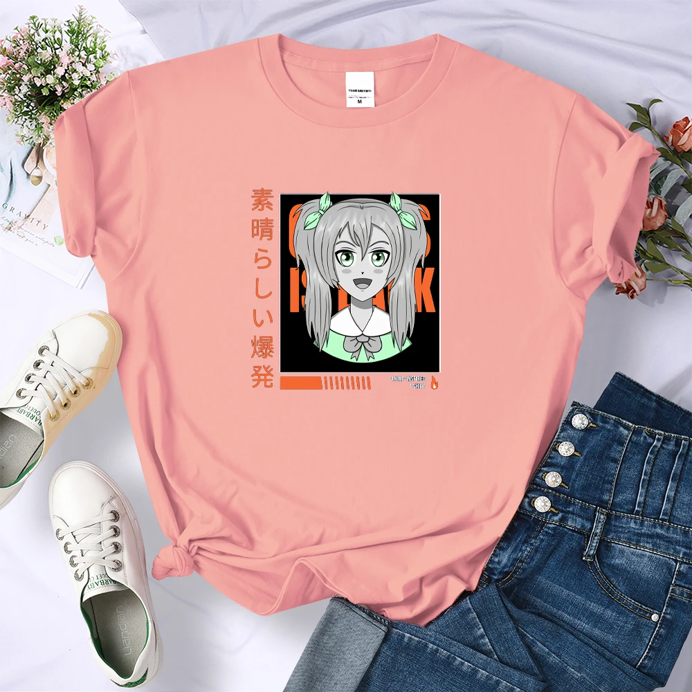 Bleach After School Print Woman Tshirt Kawaii Crewneck Top Summer Anime T Shirt Fashion Vintage Breathable Woman T Shirts
Bleach After School Print Woman Tshirt Kawaii Crewneck Top Summer Anime T Shirt Fashion Vintage Breathable Woman T Shirts